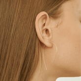 Minimalist Needle Threader Earrings